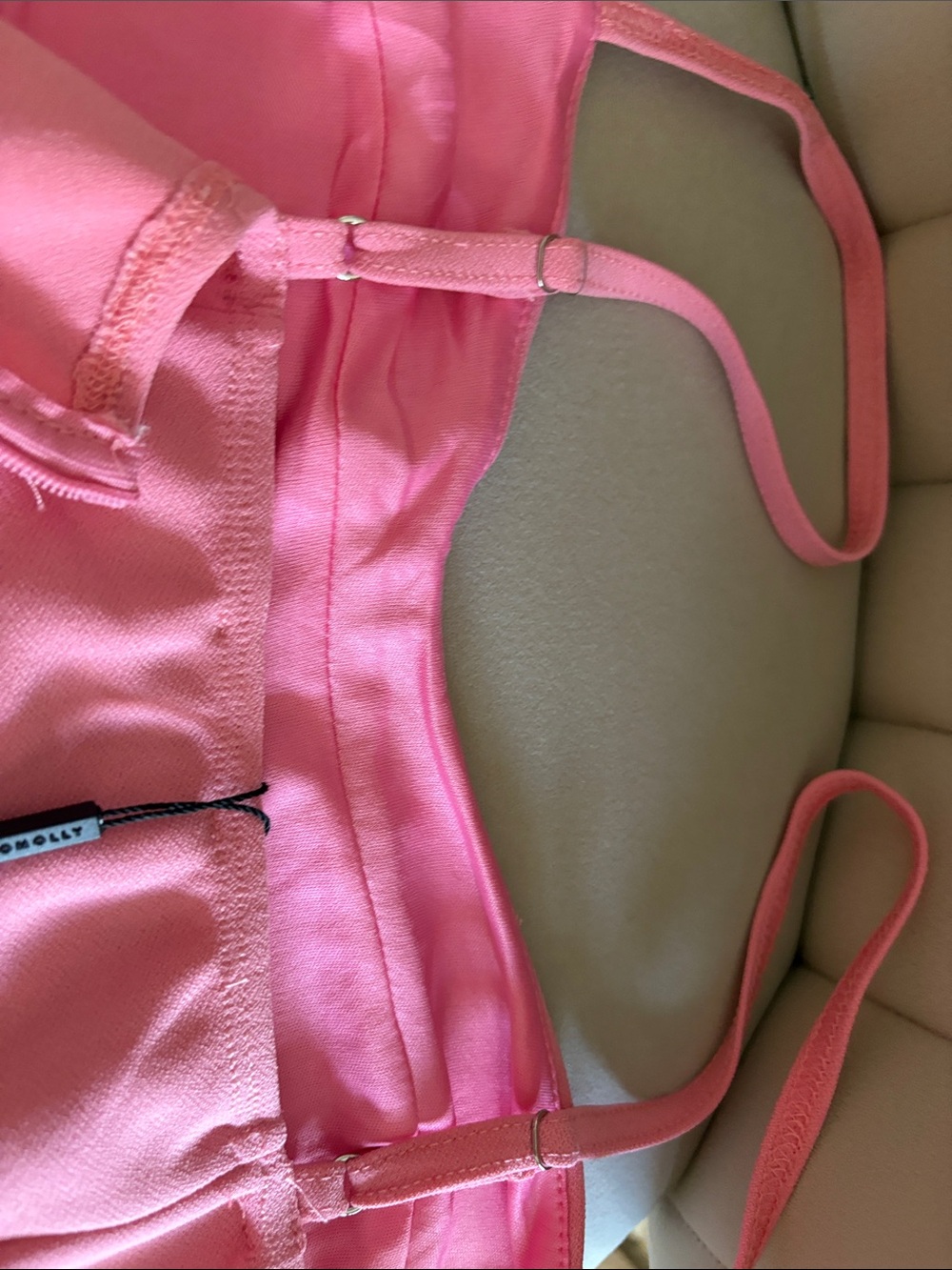 Hello Molly Pink Cutout Bodycon Mini Dress - Picture 5 of 5